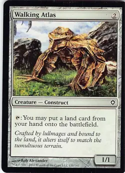 Walking Atlas Normal C Worldwake 131 NM - Image 1