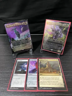 Custom MtG EDH feat Hearthhull, the Worldseed (Black Red Green) - Image 2