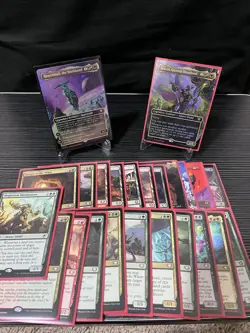 Custom MtG EDH feat Hearthhull, the Worldseed (Black Red Green) - Image 4