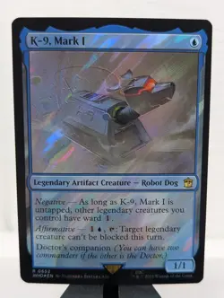 1x K-9, Mark I - Surge Foil - Extended Art - Near Mint MTG Magic - Image 1