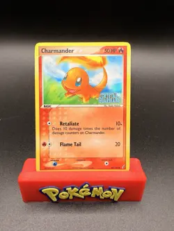 Pokemon Charmander 48/100 EX Crystal Guardians Reverse Holo Common Card MP - Image 1