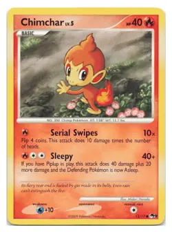 Chimchar #013/017 POP Series 9 Pokemon tcg - Image 1