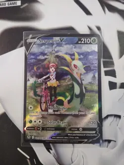 Serperior V TG13/TG30 Silver Tempest Trainer Gallery Ultra Rare Pokemon TCG NM - Image 1