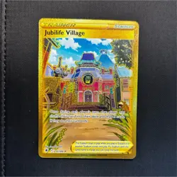 Pokemon Jubilife Village 212/189 Secret Rare Full Art Holo Astral Radiance - Image 1