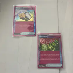 Pokemon TCG SV: #152/167 Hyper Aroma NM & Unfair Stamp #165/167 - Image 1
