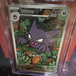 Haunter Pokemon Black Star Promos 027 Mega Gengar ex Deck Holo Promo CGC Mint 9 - Image 2