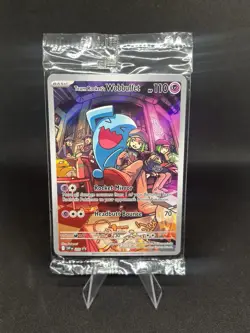 (SEALED) Team Rocket's Wobbuffet SVP203 - Pokemon Scarlet & Violet Promo Holo NM - Image 1