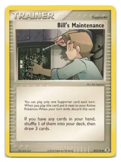Bill's Maintenance #87/112 FireRed & LeafGreen Pokemon tcg - Image 1