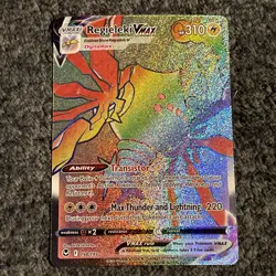 Regieleki VMAX 198/195 Rainbow Secret Silver Tempest Pokemon English Near Mint - Image 1