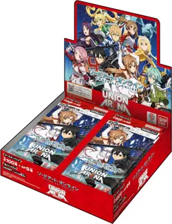 [NEW] BANDAI UNION ARENA Booster Pack Sword Art Online [UA15BT] (BOX) 16 packs - Image 1