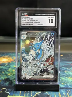 Kingdra ex 131 Kingdra ex Illustration Collection CGC 10 Graded Pokemon Card - Image 1