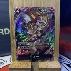 EB03-041 Kujyaku Rare Alt Art Heroines Collection One Piece TCG English Card - Image 2