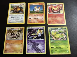Pokemon 6 Card Lot Jirachi Ponyta Sandile - Image 1