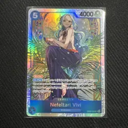 One Piece Card Game TCG Nefeltari Vivi EB03-024 Heroines SR M/NM Condition - Image 1