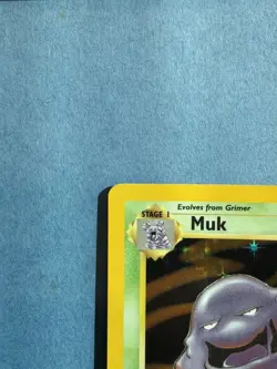 Pokemon TCG Muk 13/62 Fossil Holo 2x Card Lot one is NP one is LP - Image 3