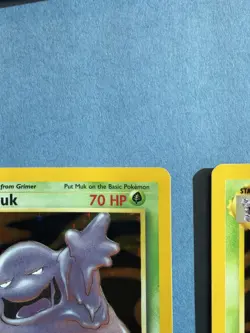 Pokemon TCG Muk 13/62 Fossil Holo 2x Card Lot one is NP one is LP - Image 4