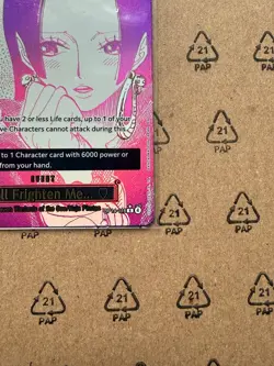 One Piece Card Game TCG You’ll Frighten Me… OP14-118 Alt Art Manga Event English - Image 5