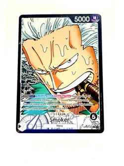 Smoker OP02-093 Leader Alt Art One Piece Card Game English NM - Image 1