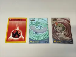Pokemon Altaria Holo & Ralts Holo Promo Cards + Fire Energy Lot - Image 1