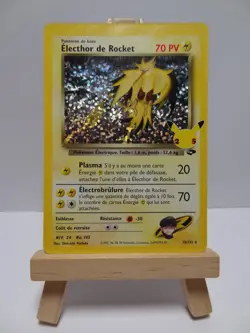 Carte Pokemon " Electhor de Rocket " 15/132 Celebrations 25 Ans EB7.5 NEUF FR - Image 2