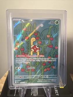 Pokemon TCG Shuckle 136/132 Mega Evolution Rare Holo NM - Image 1