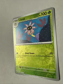 Pokemon TCG * SV Stellar Crown * 5/142 Lileep * REVERSE HOLO Common * FRESH PK - Image 2
