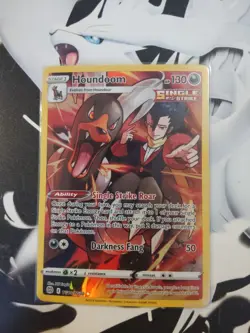 Houndoom TG10/TG30 Trainer Gallery Single Strike Pokemon TCG Brilliant Stars - Image 1