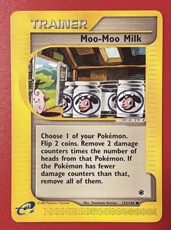 Pokemon Expedition Set Trainer Lot (3x)- Switch, Energy Search, Moo-Moo Milk - Image 4