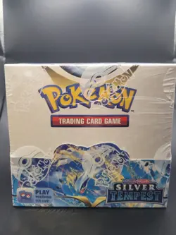 Factory Sealed Pokemon Sword & Shield Silver Tempest Booster Box 36 Packs - Image 1
