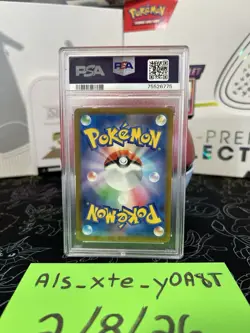 Pokemon Tyranitar #079/071 Clay Burst AR Holo PSA 10 Japanese 2023 - Image 2