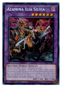 Yu-Gi-Oh! Azamina Ilia Silvia Prismatic Secret Rare MP25-EN103 - Image 1