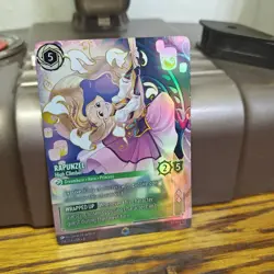 Disney Lorcana RAPUNZEL HIGH CLIMBER Enchanted 214/204 Reign of Jafar -NM ✨ - Image 4