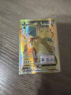 Pokemon TCG Dragonite-EX Evolutions Full Art Holo Card 106/108 Rare - Image 1