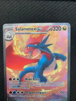 Salamence ex 187/159 Special Illustration Pokemon Card - S&V Journey Together-NM - Image 2