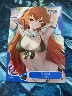 Senpai Goddess Haven – Sexy Waifu Card – Rare Anime Girl Collectible - SSR - Image 1
