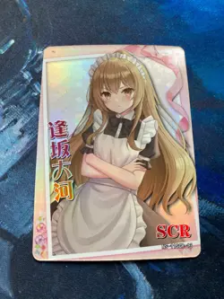 Taiga Aisaka Toradora SCR Holo Textured Goddess Story Anime Waifu Card - Image 1