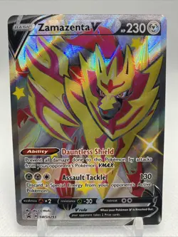 Zamazenta V (Shiny) SWSH293 SWSH: Sword & Shield Promo Cards Holo - Image 1