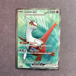 Latias ex 220/191 Ultra Rare Full Art Pokemon TCG Surging Sparks Card - NM - Image 1