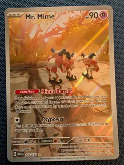 Mr. Mime - 179/165 - - Scarlet & Violet 151 - Pokemon TCG Card | NM - Image 1