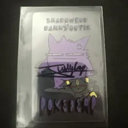 Pokederp Clear Card Shadowbud & Darkyootie Gengar & Umbreon - Pokederp - Pokemon - Image 1