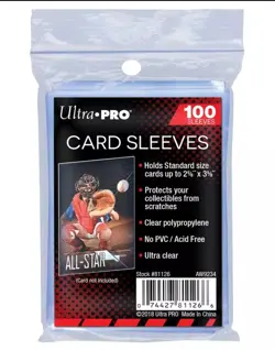 Soft Card Sleeves [ Ultra Pro ] for Magic & Pokemon. Protect TCG Cards 100pc - Image 1