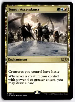 Temur Ascendancy NM TDC Commander: Tarkir: Dragonstorm MTG - Image 1