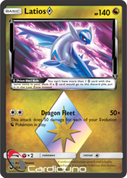 108/168 Latios Prism Star Celestial Storm Pokemon Sammelkarte Englisch - Image 1