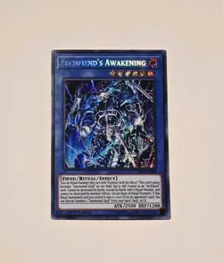 Yugioh Archfiend's Awakening FIGA-EN031 1st Edition Secret Rare NM - Image 1