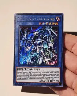 Yugioh Archfiend's Awakening FIGA-EN031 1st Edition Secret Rare NM - Image 3
