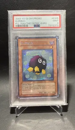 Konami Yu-Gi-Oh! Kuriboh Power of Chaos Promo Holo PCY-E005 PSA 9 2003 - Image 1