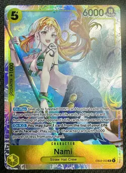 One Piece EB-03 Nami EB03-053 - SR English Heroines Edition Mint! 🔥🔥 - Image 1