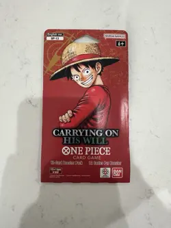 🔥 One Piece OP-13 CARRYING ON HIS WILL Sleeved Booster Pack Heavy 37.62G 🔥 - Image 4