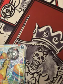One Piece Brook ST29-011 FULL ART Starter Deck 29 Egghead Foil - Image 4