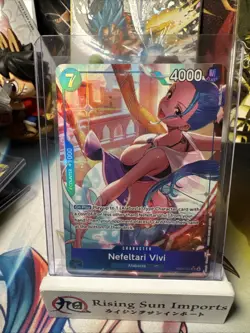 One Piece EB04-025 Nefeltari Vivi SR Alt Art OP14 The Azure Sea’s Seven ENGLISH - Image 1